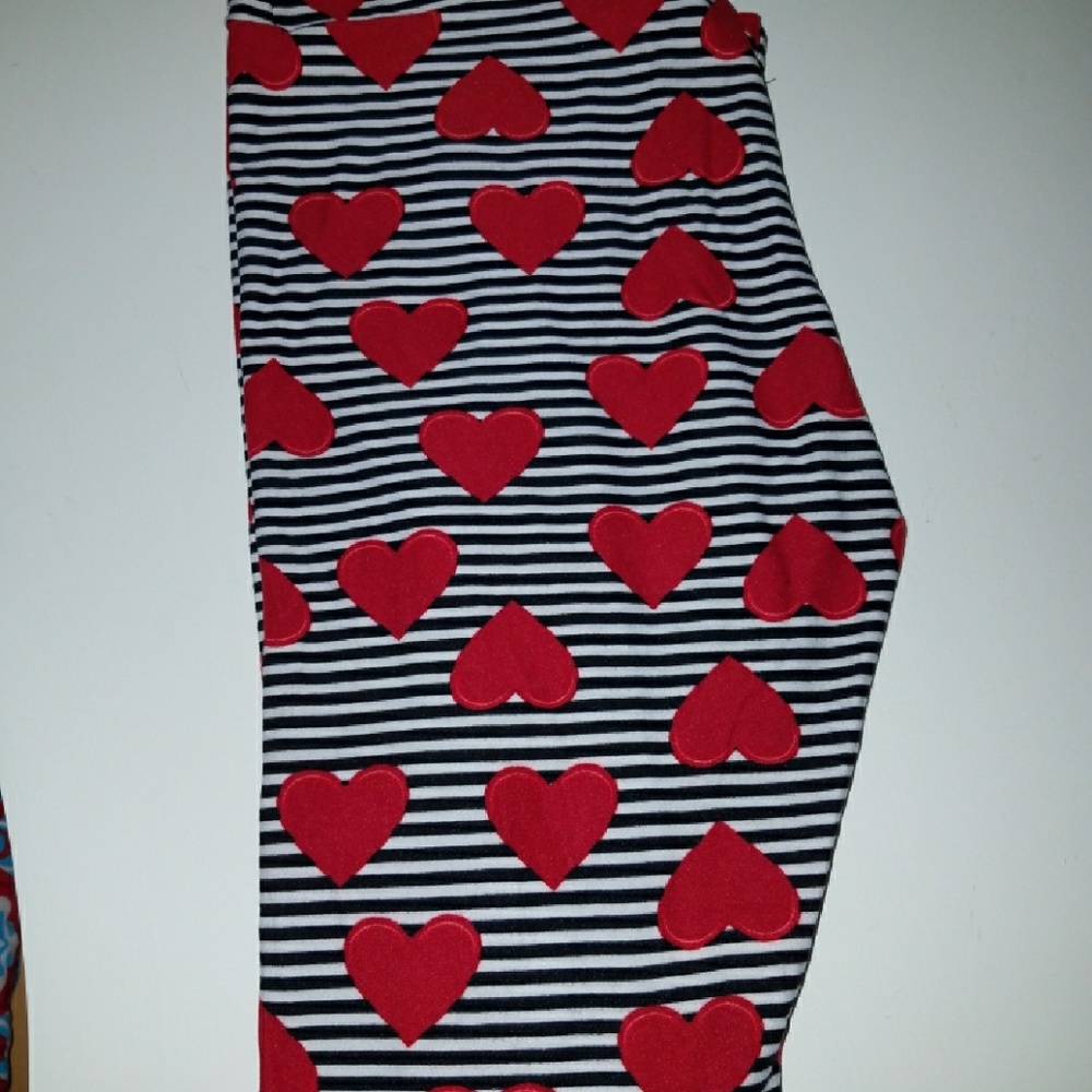 OS LuLaRoe Valentine's day leggings